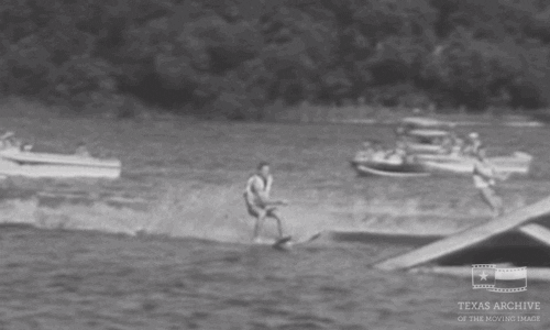water sports austin GIF by Texas Archive of the Moving Image