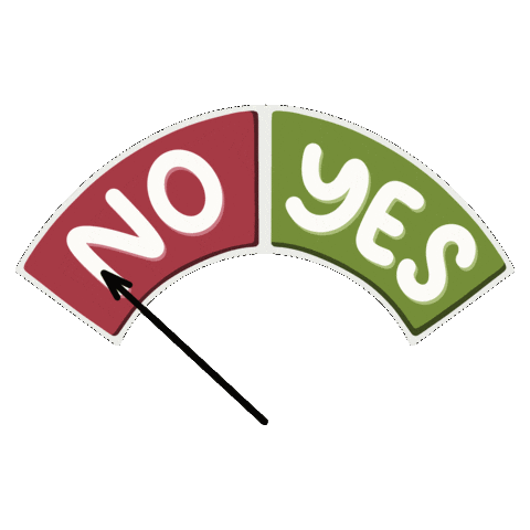 Yes Or No Decision Time Sticker by NiaGichi