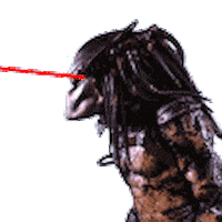 gamingcosplayer predator gamingcosplayer freddysready predator laser Sticker