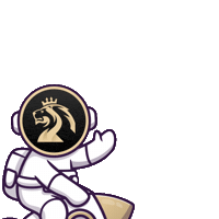 Tothemoon Sticker by G999 Blockchain