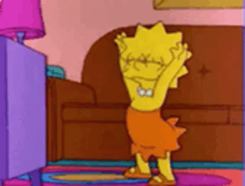 vivienne_beauty giphyupload dancing simpsons lisa GIF