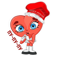 Heart Catering Sticker by shefpovar