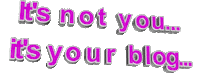 its not you pink Sticker by AnimatedText