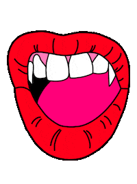 Halloween Lips Sticker