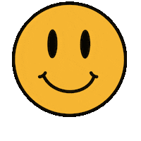 Ilustrapi smile yellow artista Ilustração Sticker