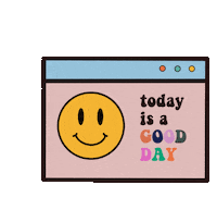 Happy Good Day Sticker