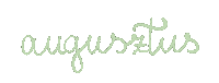 Augusztus Sticker
