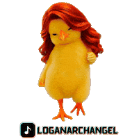 Chick Logan Sticker