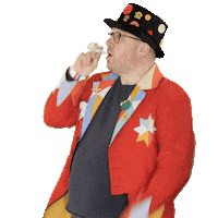 Carnaval Celebrating Sticker by Brulee Design