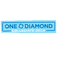 Collegiatedeca Sticker by DECA Inc.