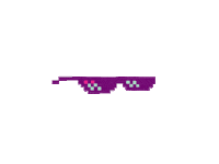 Turn Down For What Glasses Sticker by Flashbang