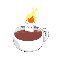 Hot Chocolate Marshmallow Sticker by YouTube Kids