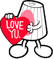 Graffiti Love Sticker by Yubia