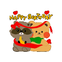 Birthday Couple Sticker