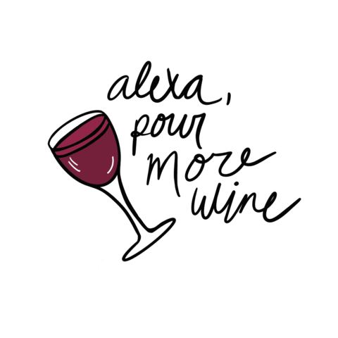 kayladye wine 2020 dallas pandemic Sticker