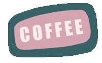 Coffee Lights Sticker by jenny henderson studio