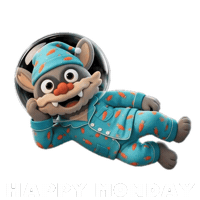 Working Good Morning Sticker