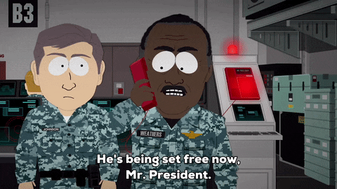 uniform talking GIF by South Park 