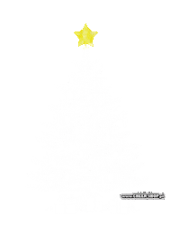 Christmas Tree Cheer Sticker by cheer_shop_pl