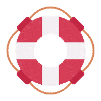 Water Rescue Sticker by Hobbykokken