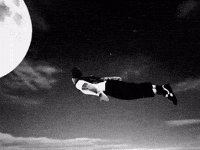 Flying Music Video GIF
