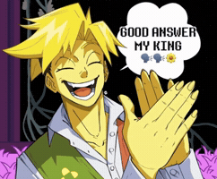 Toby Fox King GIF