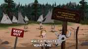 skull warning GIF by South Park 