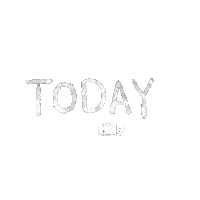 Today Sticker by K13marketing
