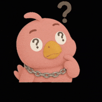 Confused Pink GIF