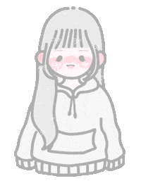 _mizuna_bc_ white かわいい blush ribbon Sticker