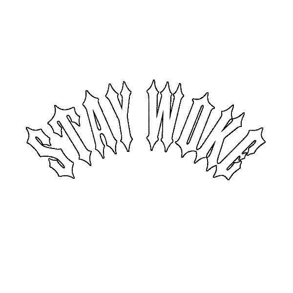 Lots Stay Woke Sticker by Meek Mill