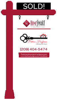 HomeSmartPVA real estate realtor sold sign Sticker