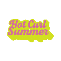 Summer Time Haircare Sticker by rizoscurls