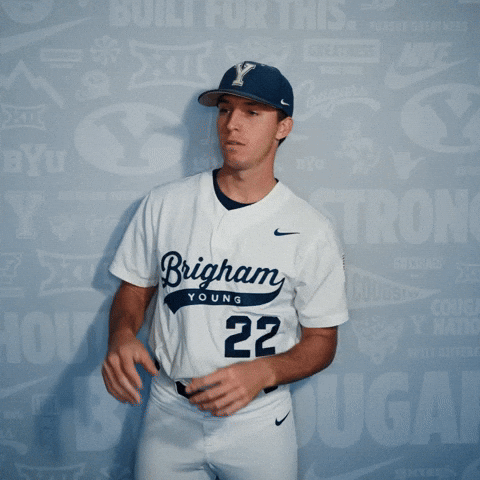 Brigham Young Byu Baseball GIF by BYU Cougars