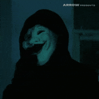 Mask Hello GIF by Arrow Video