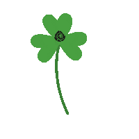 St Patricks Day Gold Sticker by Springlane GmbH