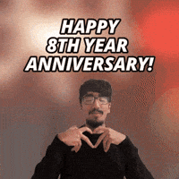 8Th Anniversary GIF