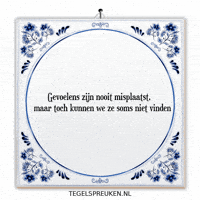 Troost Reflectie GIF by Tegelspreuken.nl