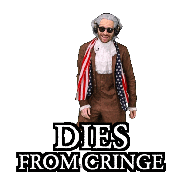 Cringe Painful To Watch Sticker