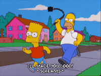 Angry Episode 17 GIF by The Simpsons