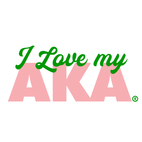 Aka Pinkandgreen Sticker by Ivy Storehouse
