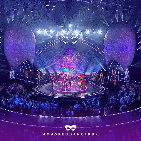 Happy Dance GIF by The Masked Singer UK & The Masked Dancer UK