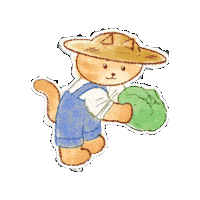 Climatecitizen cat farm climate farmer Sticker