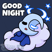 Sleepy Good Night GIF by Christophers Genie