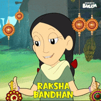 Rakhi Rakhispecial GIF by Chhota Bheem