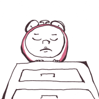 procrastinate wake up GIF