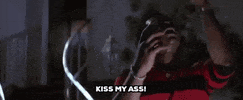 kiss my ass horror GIF