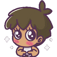 Plead Big Eyes Sticker by Castaways