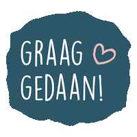 Thanks Liefs Sticker by Bonte Raaf