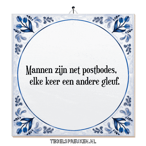 Humor Wijsheid Sticker by Tegelspreuken.nl